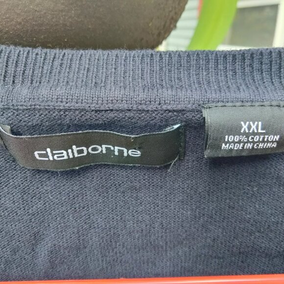 XXL Men's Claiborne Sweater - Picture 2 of 4